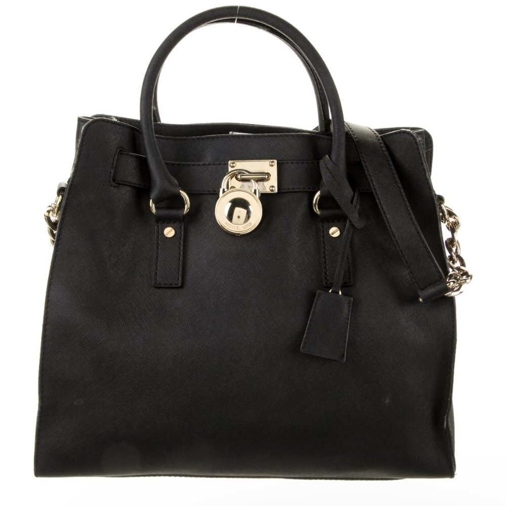 Michael Kors Hamilton Large Handbag Black - Picture 16 of 16